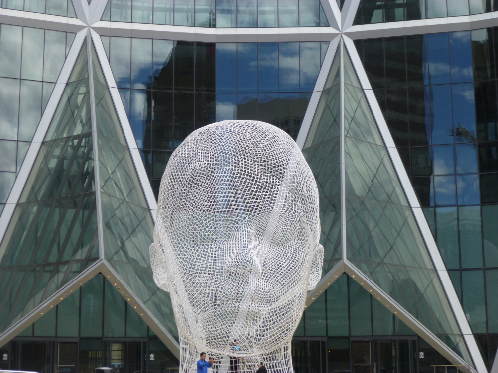 Sculpture in Calgary